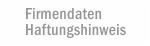 Firmendaten - Nutzungshinweis